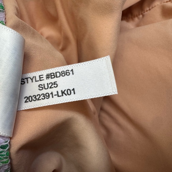 JCREW Printed Strapless One-Piece Swimsuit in Multi $98 BD861 M - Picture 6 of 7